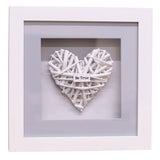 Set of 4 Be Kind Woven Heart Frames