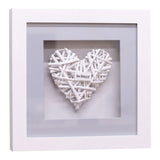 Set of 4 Be Kind Woven Heart Frames