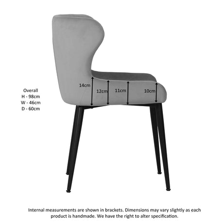 Orbit Chair Yellow Velvet