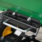 Outsunny 75 Litre Large Garden Cart, Tipping Wheelbarrows Heavy Duty Garden Dump Trolley 200kg Capacity for Festivals, Tools, Plants, Logs - Green