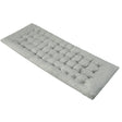 75 x 27.5 Inch Camping Cot Pads with Soft and Breathable Crystal Velvet-Gray