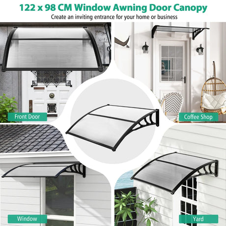 122 x 99 cm canopy for front door canopy front door canopy desk canopy transparent