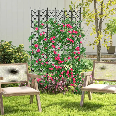 3-Pack Outdoor Plant Support Frame for Raised Garden Bed