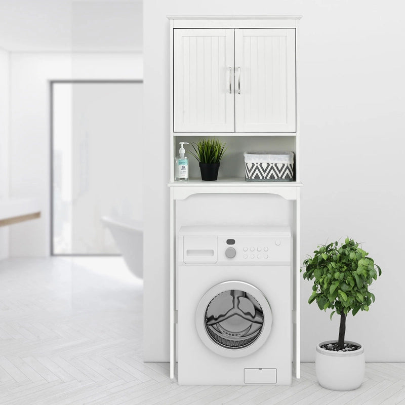 Over Toilet Space Saver Bathroom Organizer with Storage Cabinet