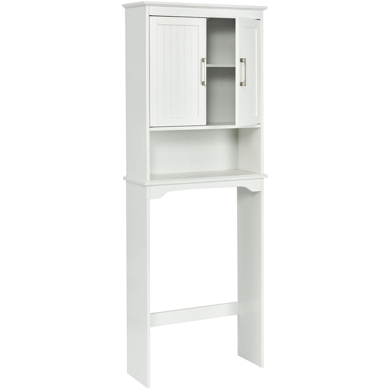 Over Toilet Space Saver Bathroom Organizer with Storage Cabinet