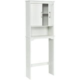 Over Toilet Space Saver Bathroom Organizer with Storage Cabinet