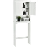 Over Toilet Space Saver Bathroom Organizer with Storage Cabinet