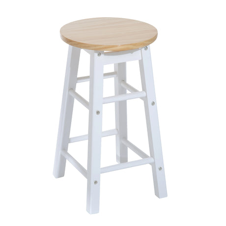 HOMCOM 3 Pieces Dining Room Set, Mobile Foldable Dining Table and 2 Stools with Storage Shelf, 2 Drawers and 6 Wheels, Drop Leaf Bar Table and Stools for Home Kitchen Pub, White