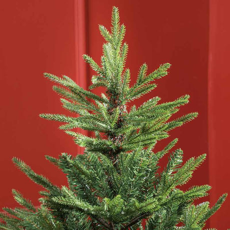 HOMCOM 5ft Bushy and Bare Artificial Christmas Tree - Green