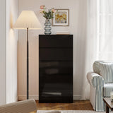 HOMCOM Chest of Drawers, 5-Drawer Storage Cabinets, Modern Dresser, Storage Drawer Unit for Bedroom