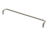 19MM DIA. CRANKED PULL HANDLE - 600MM C/C - BOLT THROUGH FIXING_x005F
 - SATIN STAINLESS STEEL - EACH