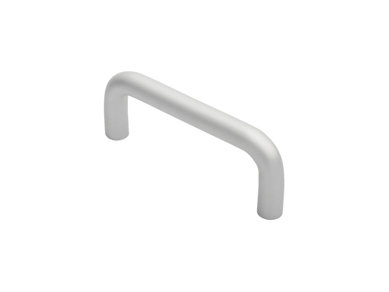 19MM DIA D PULL HANDLE - 150MM C/C - SATIN ANODISED ALUMINIUM - EACH