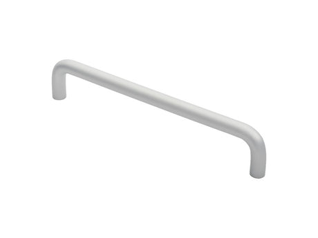 19MM DIA D PULL HANDLE - 300MM C/C - SATIN ANODISED ALUMINIUM - EACH