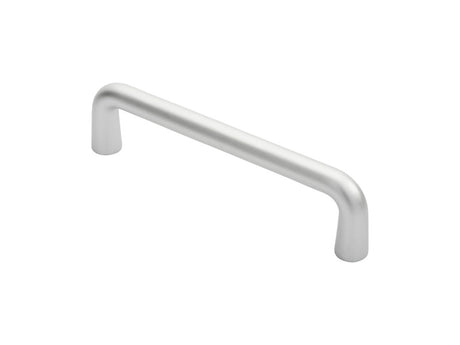 19MM DIA D PULL HANDLE - 225MM C/C - SATIN ANODISED ALUMINIUM - EACH