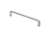 19MM DIA D PULL HANDLE - 300MM C/C - SATIN ANODISED ALUMINIUM - EACH