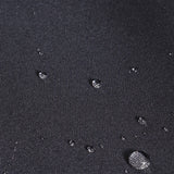 Outsunny 2.5m Wood Garden Parasol Sun Shade Patio Outdoor Wooden Umbrella Canopy Black
