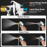15L Pressure Paint Tank with Spray Gun and Adjusting Spray Range