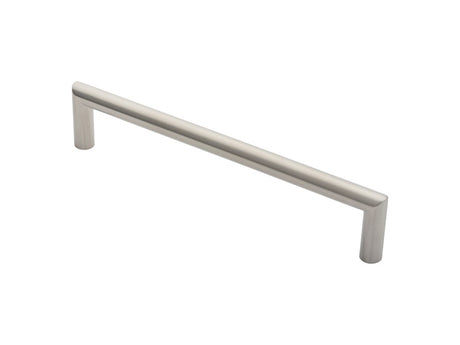 19MM DIA. MITRED PULL HANDLE - 300MM C/C - BOLT THROUGH FIXING_x005F
 - SATIN STAINLESS STEEL - EACH
