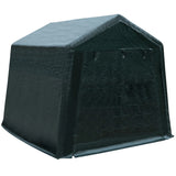 2.5M x 4.2M Patio Storage Shelter with Waterproof Ripstop Cover-Green