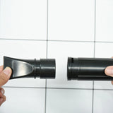 PawHut Dog Hair Dryer Pet Grooming Blaster Dryer Blower Adjustable Temperature Speed with 2.1M Flexible Hose 3 Nozzles - Black