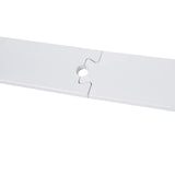 HOMCOM 6FT Rustic Interior Sliding Barn Door Mounting Hardware Kit - White