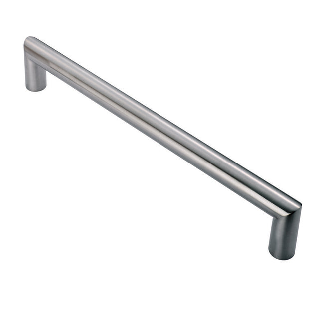 30MM DIA. MITRED PULL HANDLE - 450MM C/C - BOLT THROUGH FIXING_x005F
 - SATIN STAINLESS STEEL - EACH