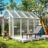 Outsunny Reclining Sun Lounger - Grey