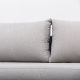 Outsunny Three-Piece Corner Rattan Set, with Glass Tables