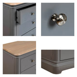 Dressing Table Mirror (PEB024 - SLATE)