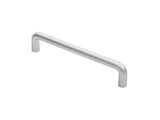 22MM DIA D PULL HANDLE - 300MM C/C - SATIN ANODISED ALUMINIUM - EACH