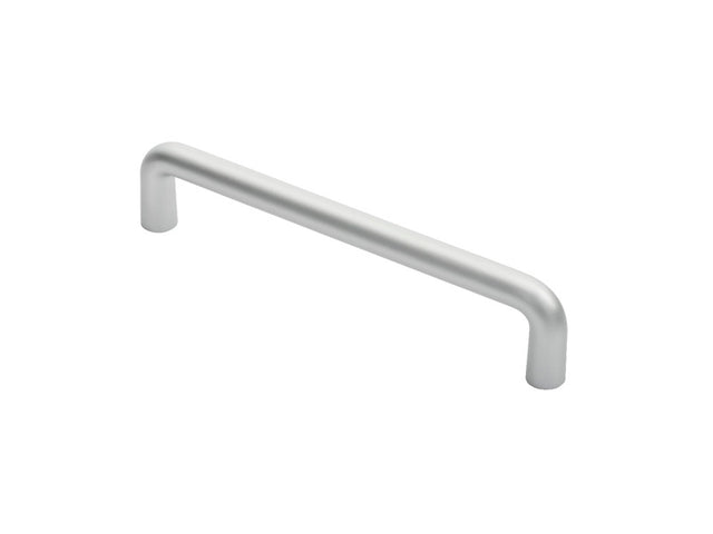 22MM DIA D PULL HANDLE - 300MM C/C - SATIN ANODISED ALUMINIUM - EACH