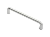 22MM DIA D PULL HANDLE - 450MM C/C - SATIN ANODISED ALUMINIUM - EACH
