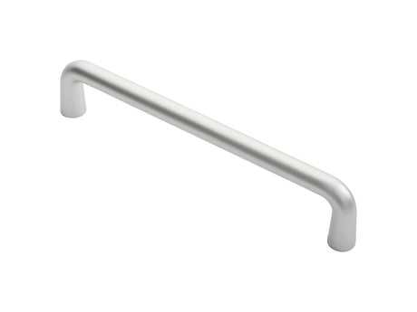 22MM DIA D PULL HANDLE - 450MM C/C - SATIN ANODISED ALUMINIUM - EACH