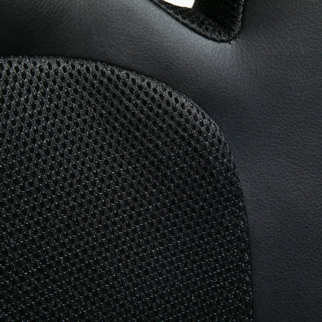 Vinsetto Office Chair Faux Leather Swivel Computer Desk Chair for Home Office with Wheels Armrests Black