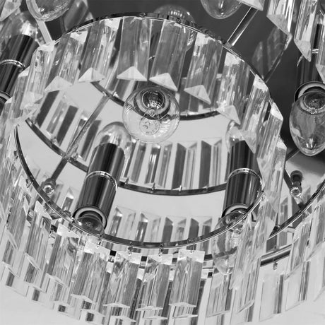 HOMCOM 122 Crystallite Ceiling Chandelier