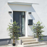 HOMCOM Set of Two Artificial Ficus Trees