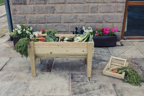 RAISED VEG TRUG / PLANTER - L100CM X H60CM X W52CM
