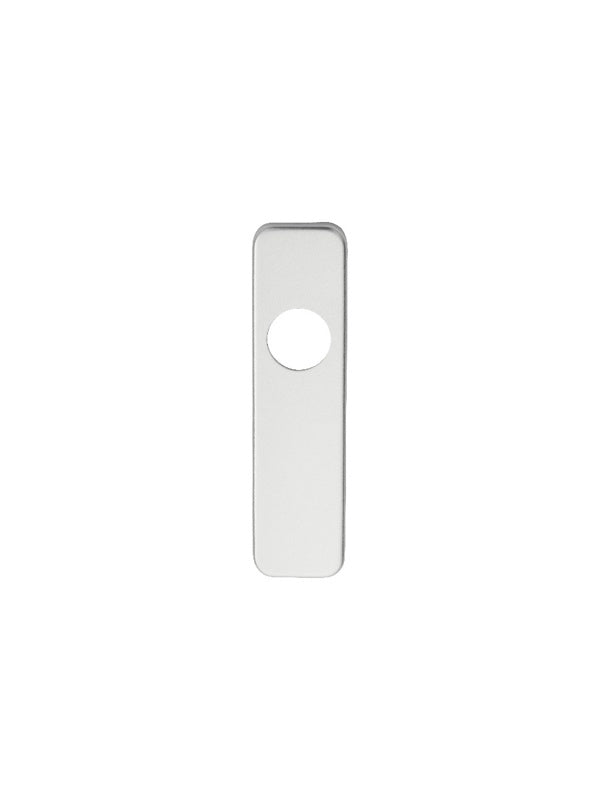 LATCH PLATE (PAIR) - SATIN ANODISED ALUMINIUM - PAIR