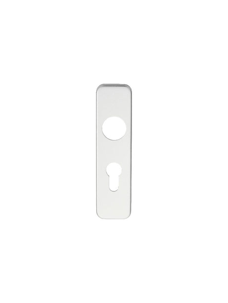 47.5MM C/C EURO PLATE (PAIR) - SATIN ANODISED ALUMINIUM - PAIR