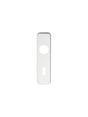57MM C/C LOCK PLATE (PAIR) - SATIN ANODISED ALUMINIUM - PAIR