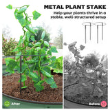 Outsunny Set of Two 181 x 93cm Steel Planters - Green