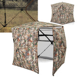 Pop-up Hunting Blind 360-Degree One Way See Through Ground Blind