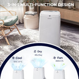 2630W/3530W Portable Air Conditioner with Dehumidifier &amp; Fan-3530W