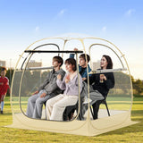 Instant Pop up Sports Tent with Carrying Bag and Floor Mat for 1-2/5-6 People-M