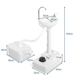 Camping Hand Wash Station Basin Stand with 4.5 Gallon Tank