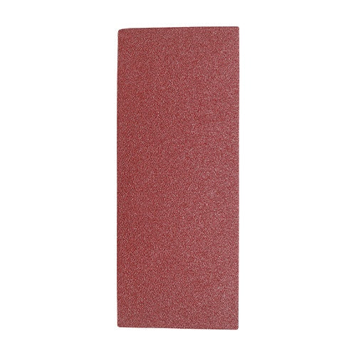 5 x TIMCO 1/3 Sanding Sheets 60 Grit Red Unpunched - 93 x 230mm