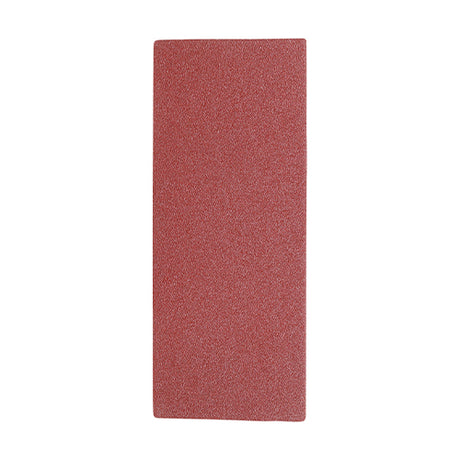 5 x TIMCO 1/3 Sanding Sheets Mixed Red Unpunched - 93 x 230mm (80/120/180)