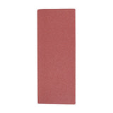 5 x TIMCO 1/3 Sanding Sheets 120 Grit Red Unpunched - 93 x 230mm