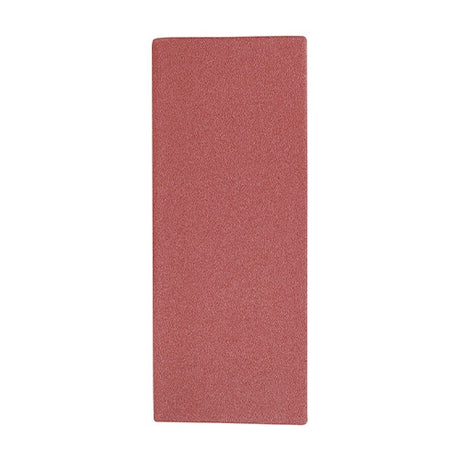 5 x TIMCO 1/3 Sanding Sheets 120 Grit Red Unpunched - 93 x 230mm