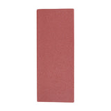 5 x TIMCO 1/3 Sanding Sheets 120 Grit Red Unpunched - 93 x 230mm